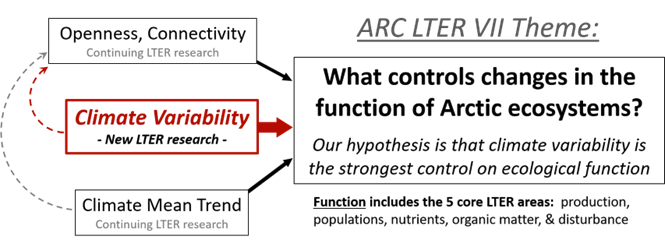 ARC LTER VII Conceptual Diagram from the funded NSF proposal. 